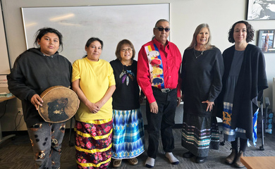 Final feast for naming Thundering Buffalo Lodge